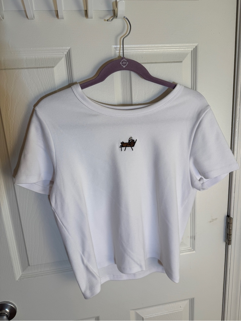 Aritzia Sunday Best BESTHUG™ Little Ribbed Icon Tshirt with dachshund ice cream